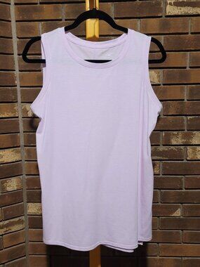 Tek Gear Lavender Dry Tek Sleeveless Tank Top - Size M